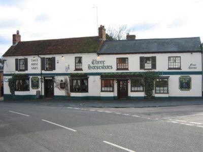 The Three Horseshoes Drayton Parslow Eksteriør bilde